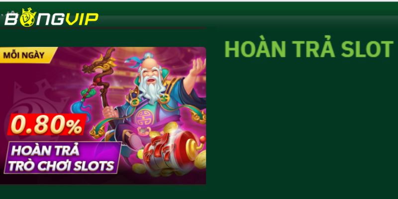 hoàn trả trò chơi slots